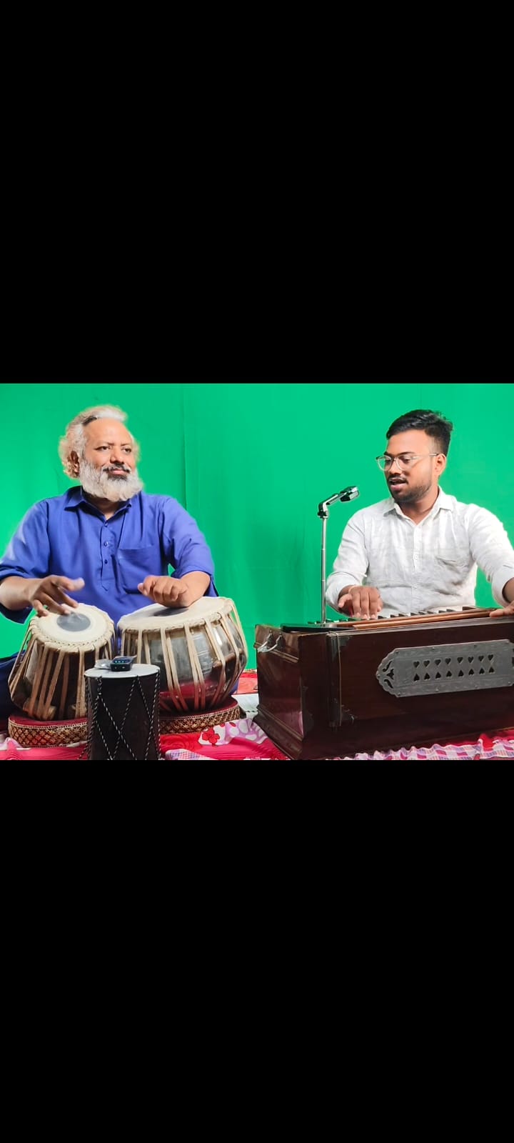Ustad Emamuddin Khan & Anand Verma — Tabla & Harmonium